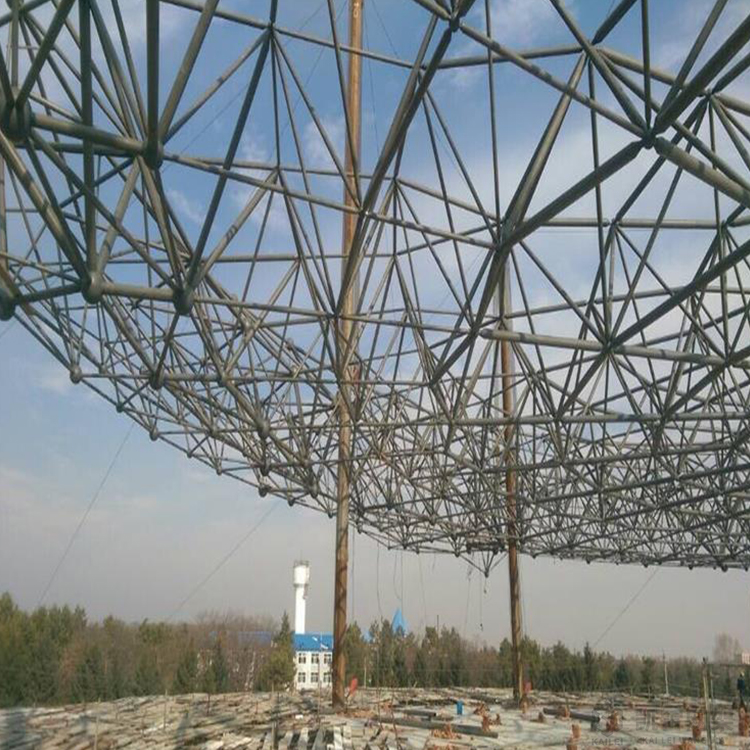 泰州球形网架钢结构施工方案